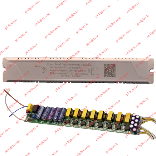 8× 40-60 درایور ال ای دی 3 حالته 8× 60-40 - 240 میلی امپر ریموت دار HP-Tmall
